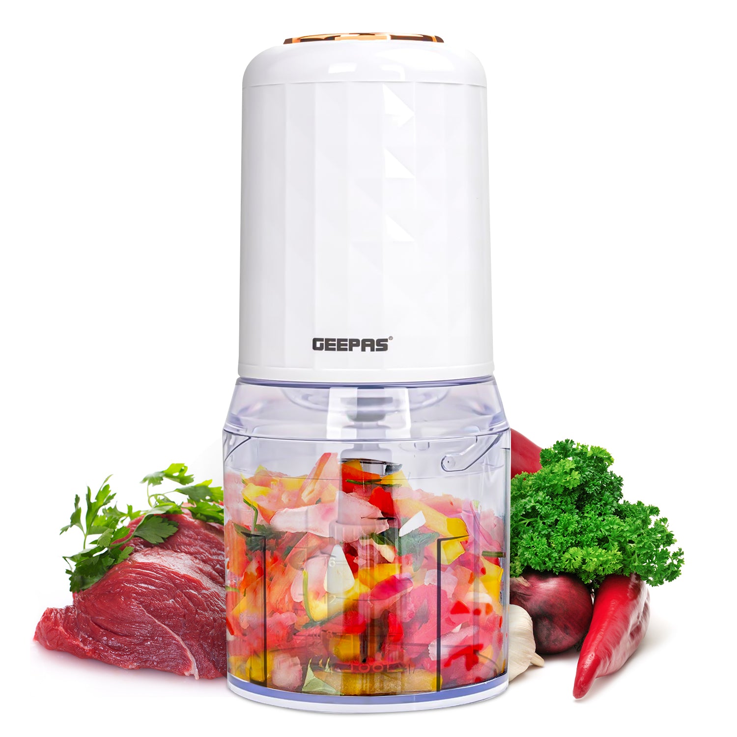 Geepas | For you. For life. 400W Mini Food Processor and Chopper Food Processor