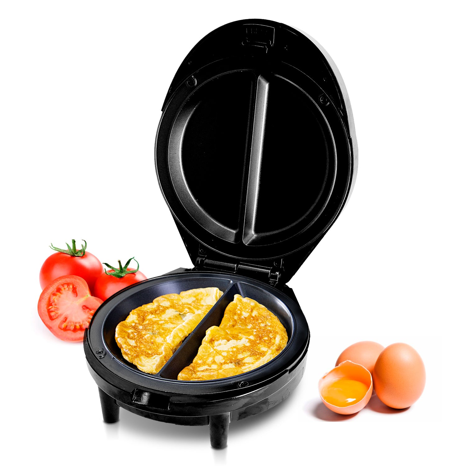 700W Stainless Steel Non-Stick Electric Omelette Maker