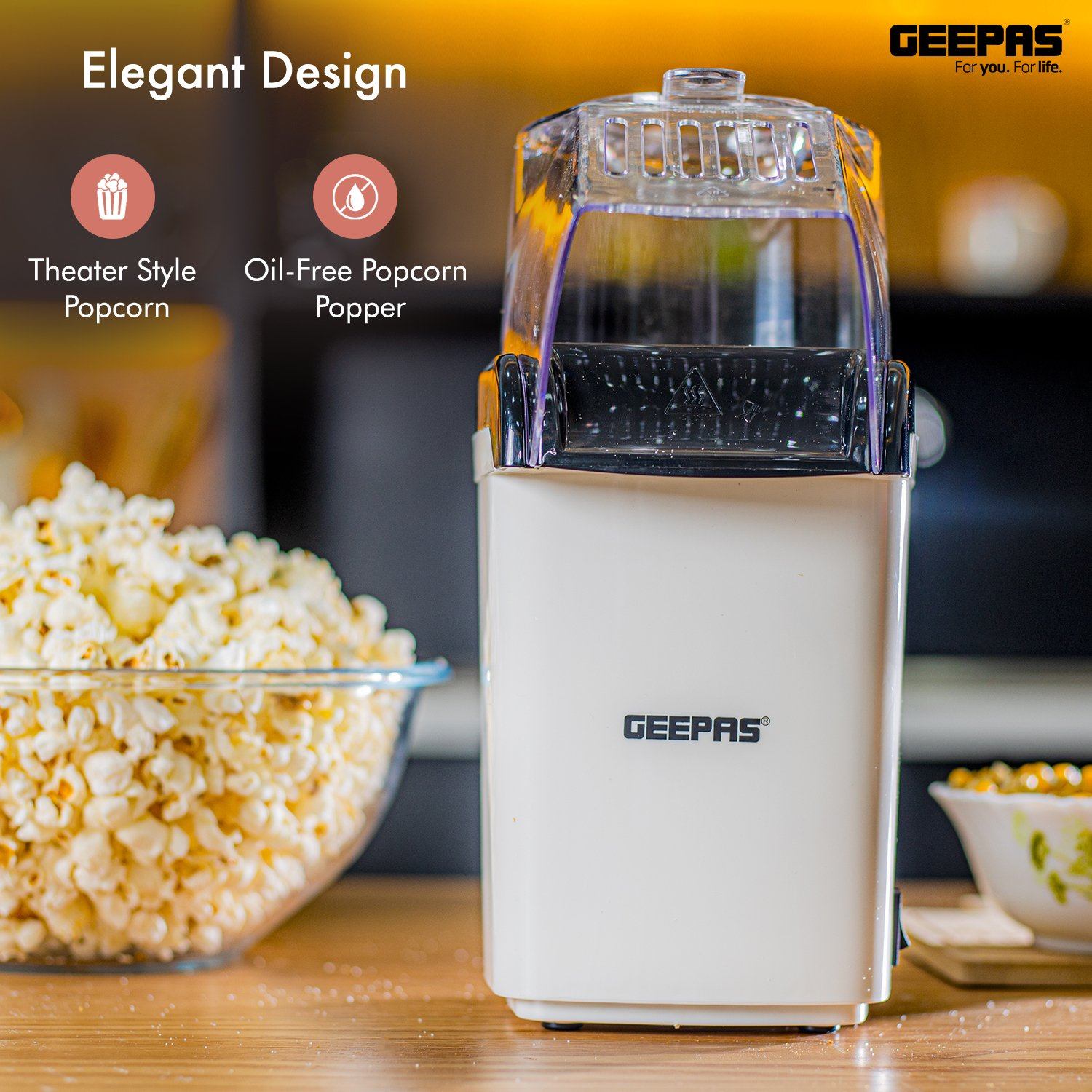 Geepas Popcorn Maker Popcorn Maker Geepas | For you. For life.