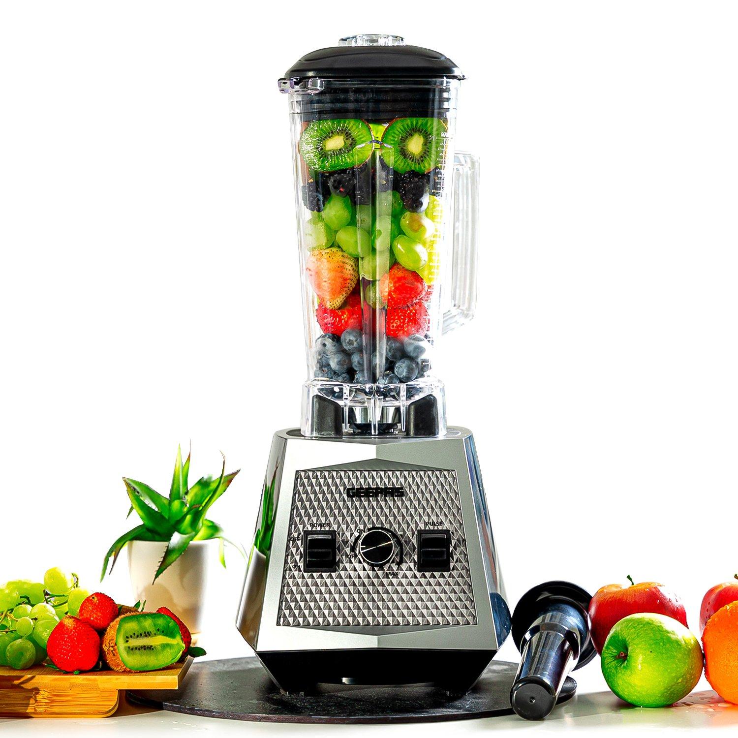 1500W Food Jug Blender, Unbreakable PC 2L Jar Blender Geepas | For you. For life.