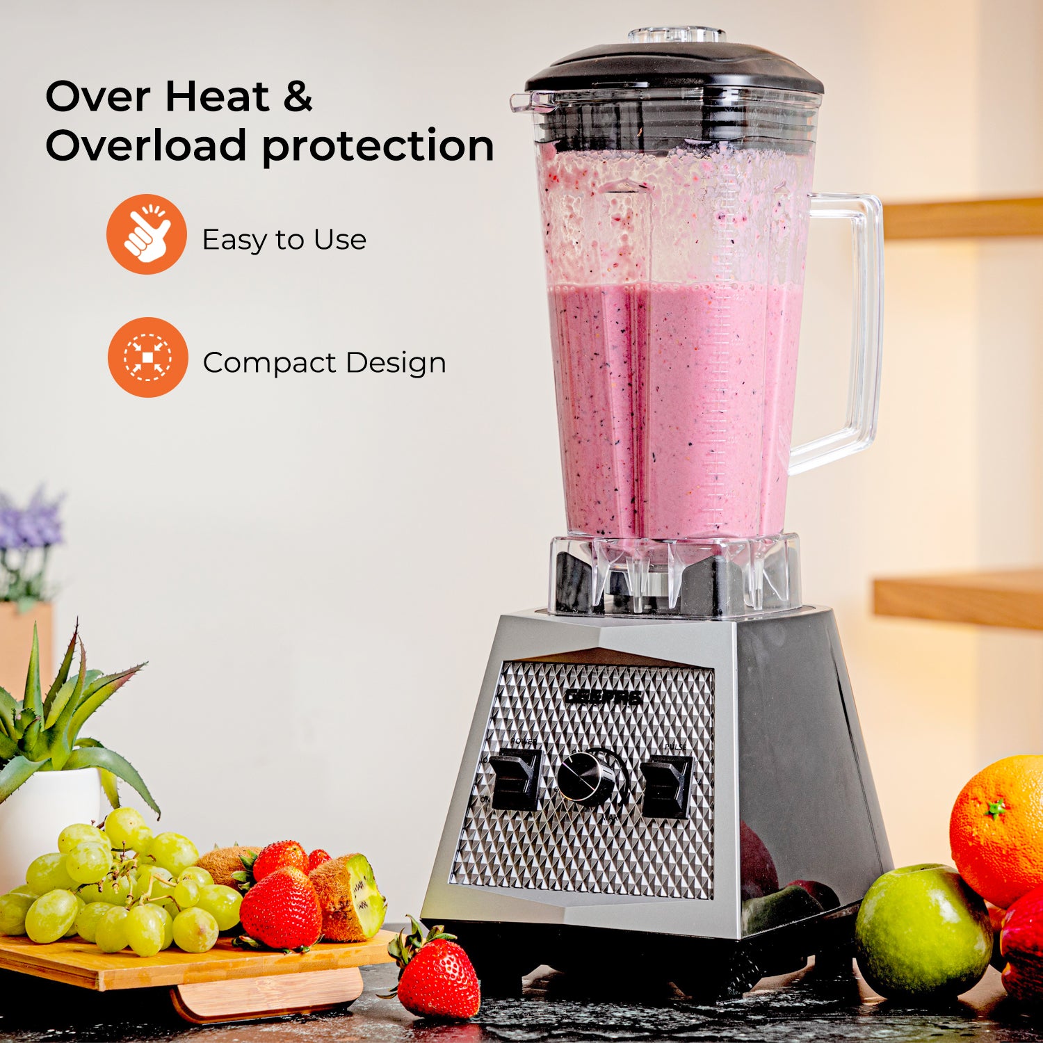 2L Diamond Super Jug Blender & Smoothie Maker