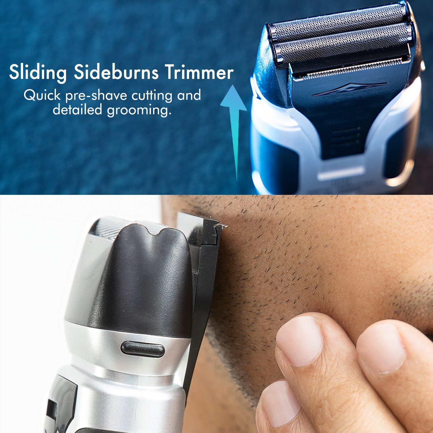 Men’s Electric Foil Shaver | Wet & Dry Electric Razor Shaver Shaver Geepas | For you. For life.
