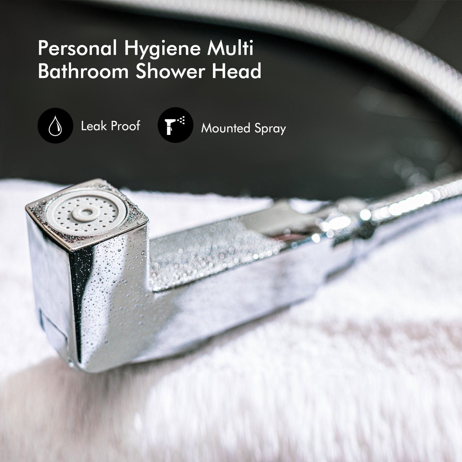 Hand Held Toilet Bidet Sprayer Bathroom Fixtures Geepas | For you. For life.