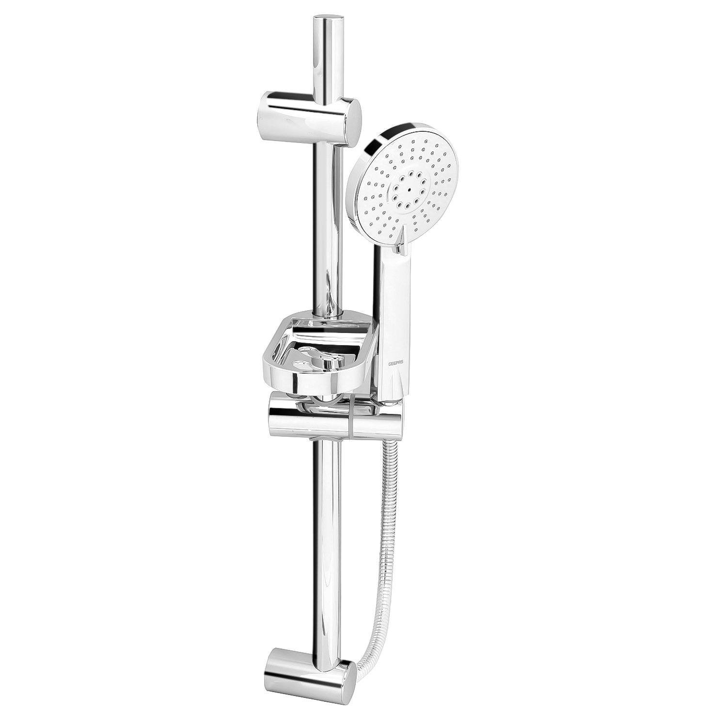 Sliding Rail Hand Shower Set Bathroom Fixtures Geepas | For you. For life.