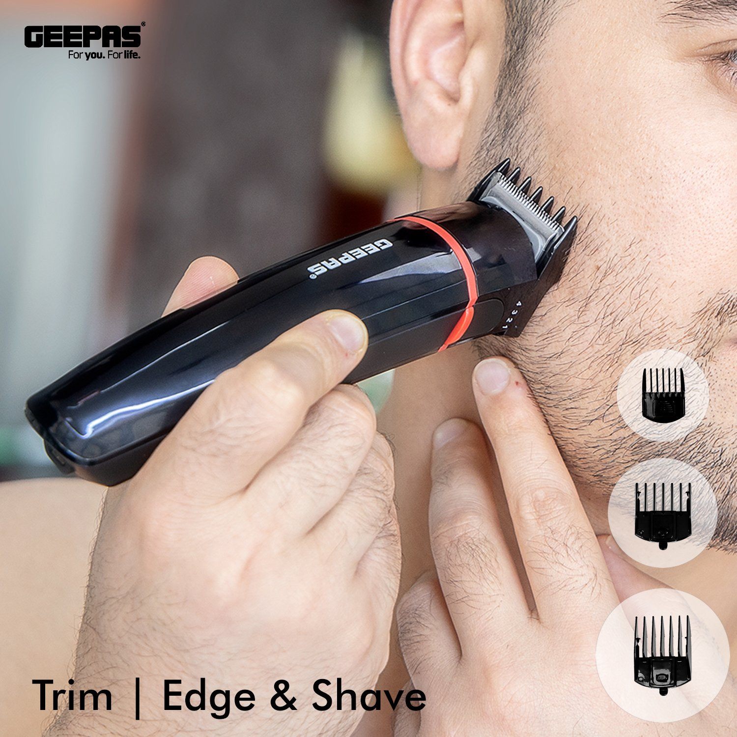 7-in-1 Rechargeable Multi Grooming Kit Shaver Geepas | For you. For life.