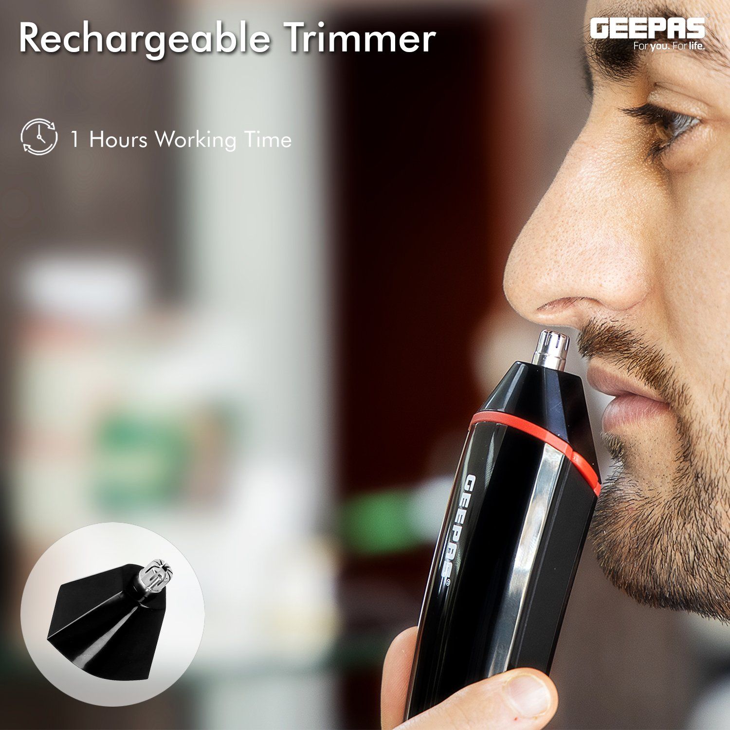 7-in-1 Rechargeable Multi Grooming Kit Shaver Geepas | For you. For life.