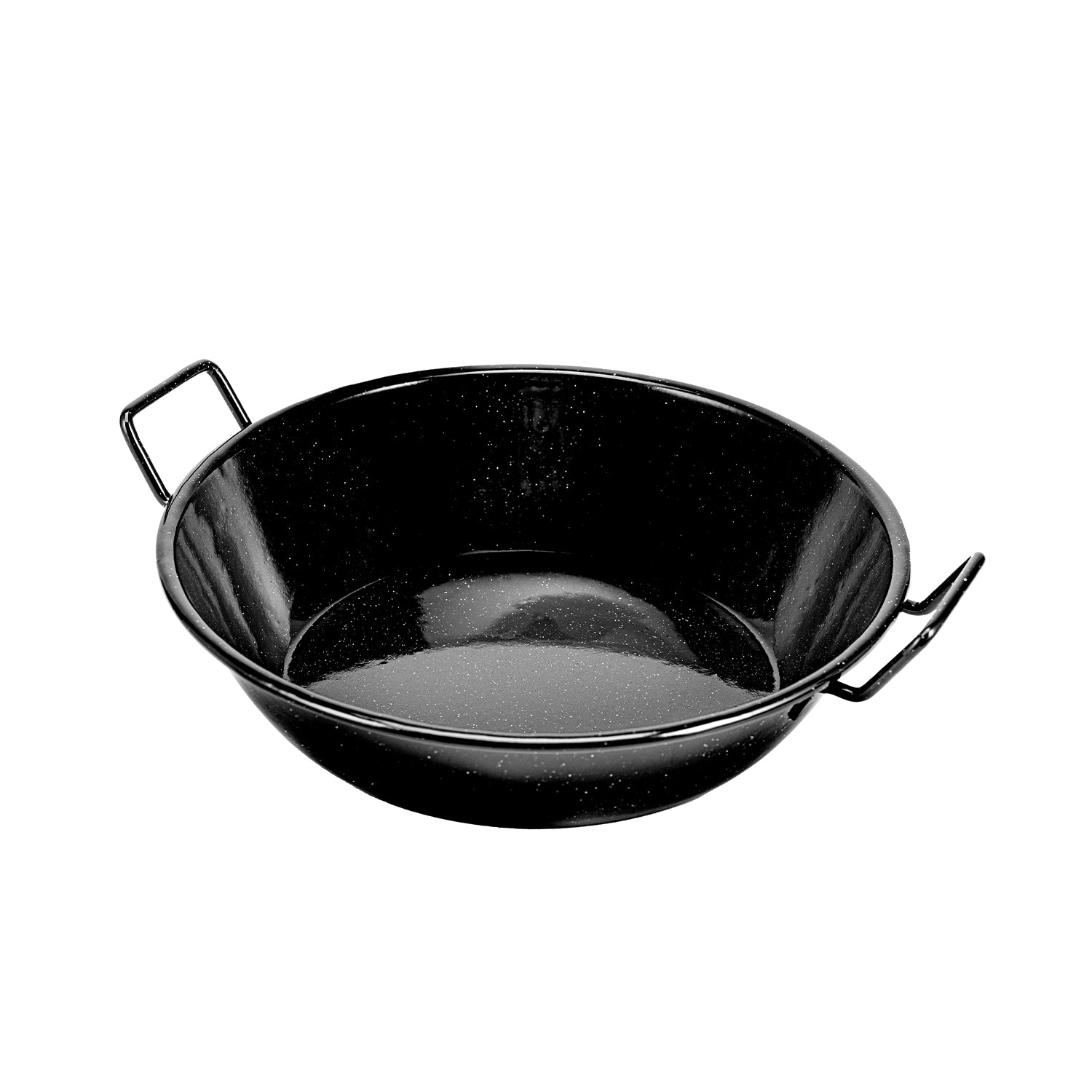 20cm Enamel Coated Non-Stick Deep Paella Wok Pan