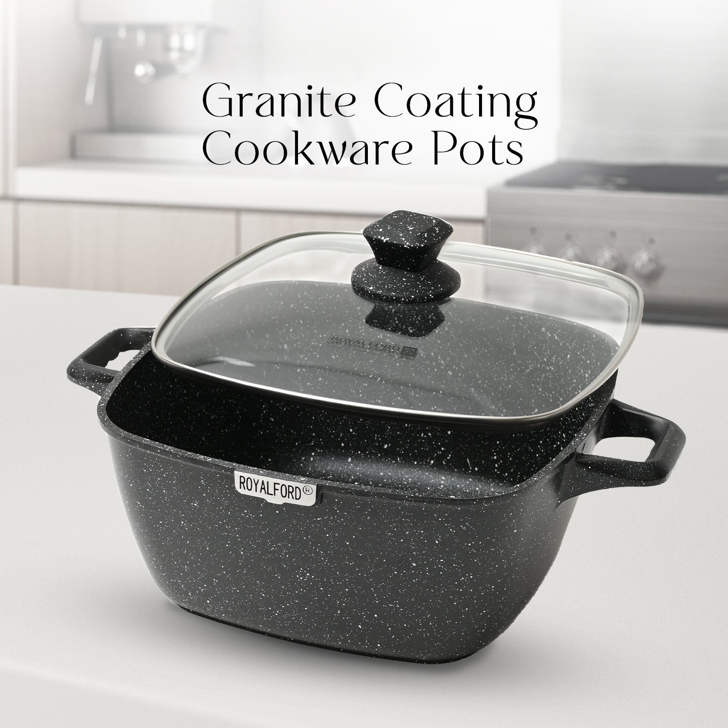 Four Piece Die-Cast Lightweight Aluminium Cookware Set