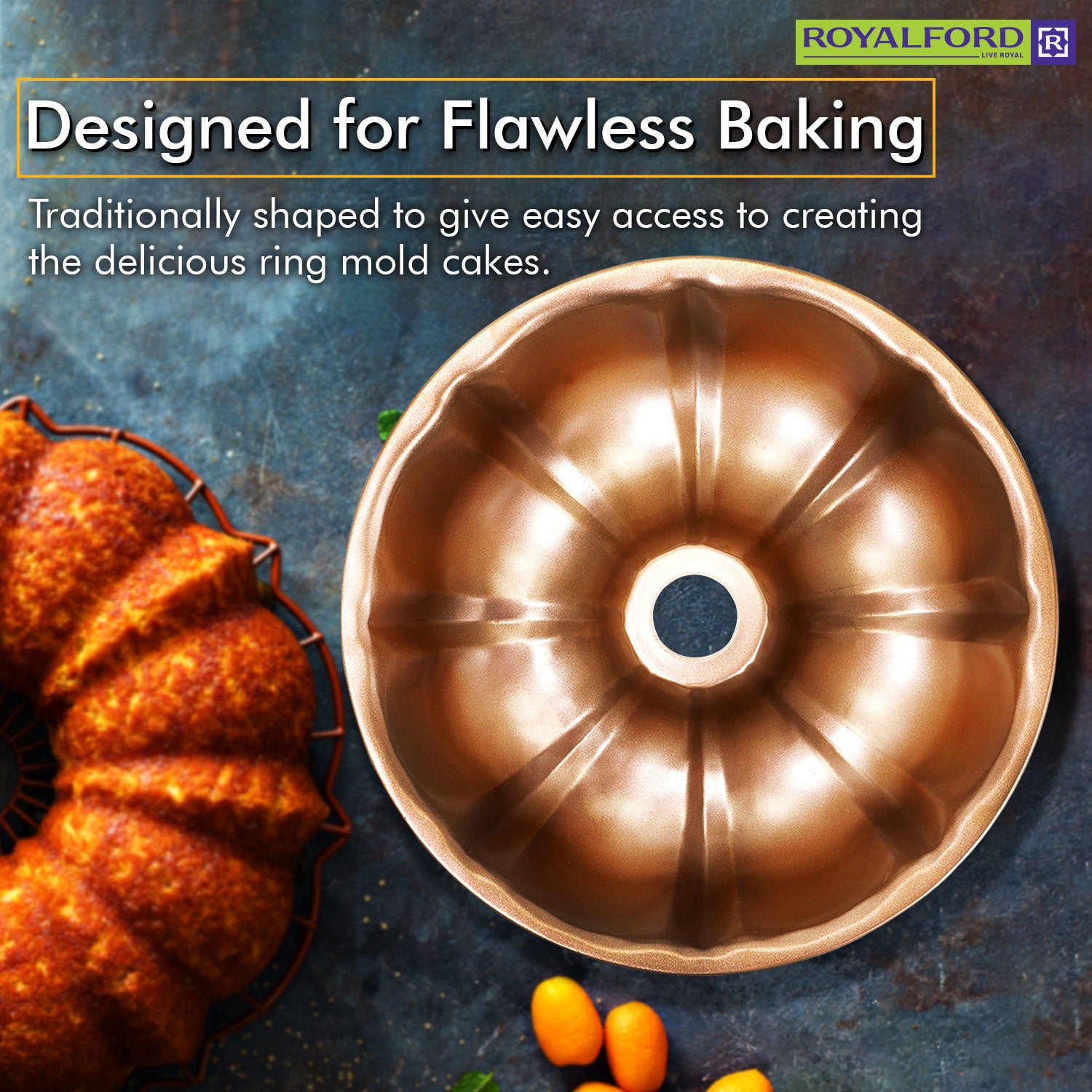 Royalford Royalford - Large Round Non-Stick Cake Tin
