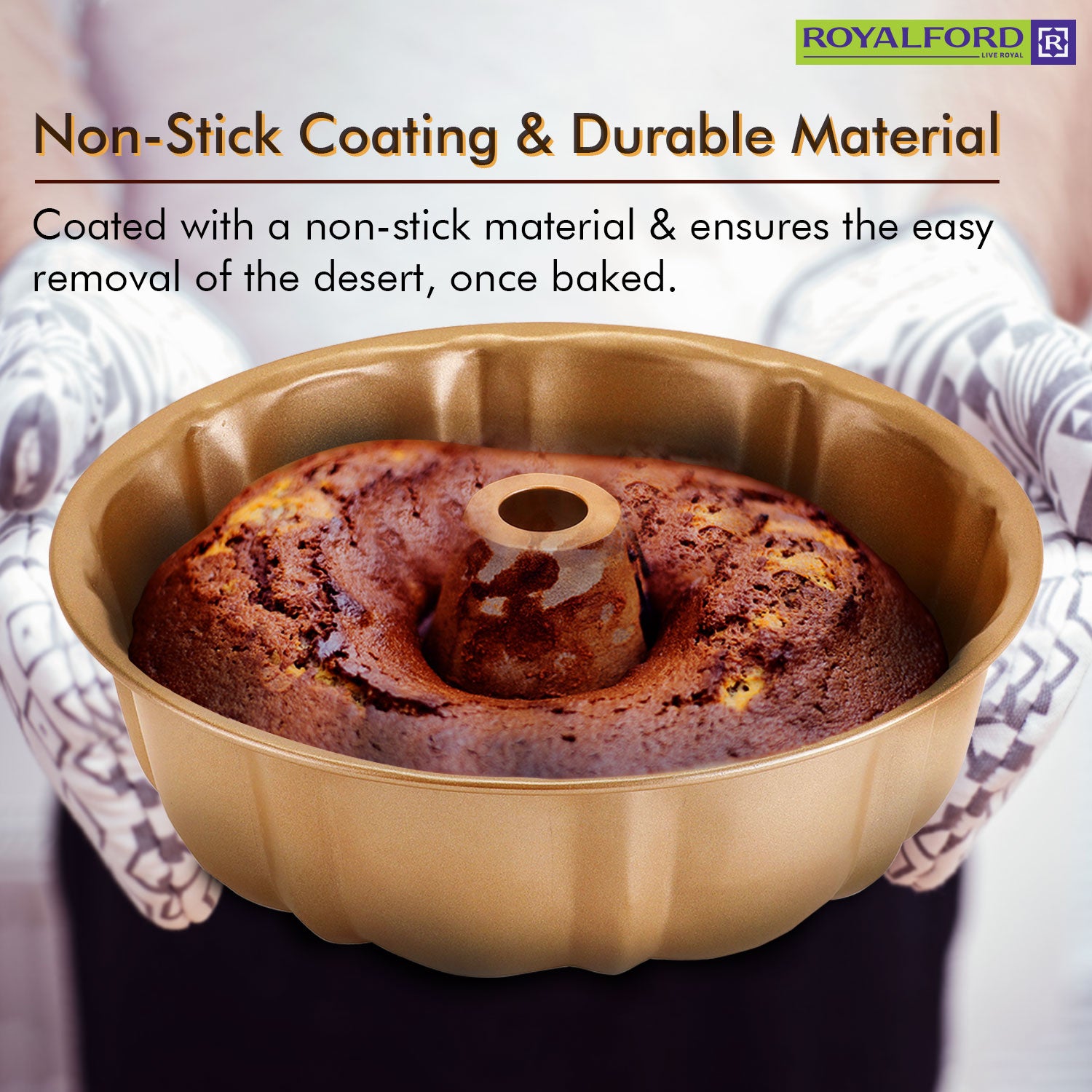 Royalford Royalford - Large Round Non-Stick Cake Tin