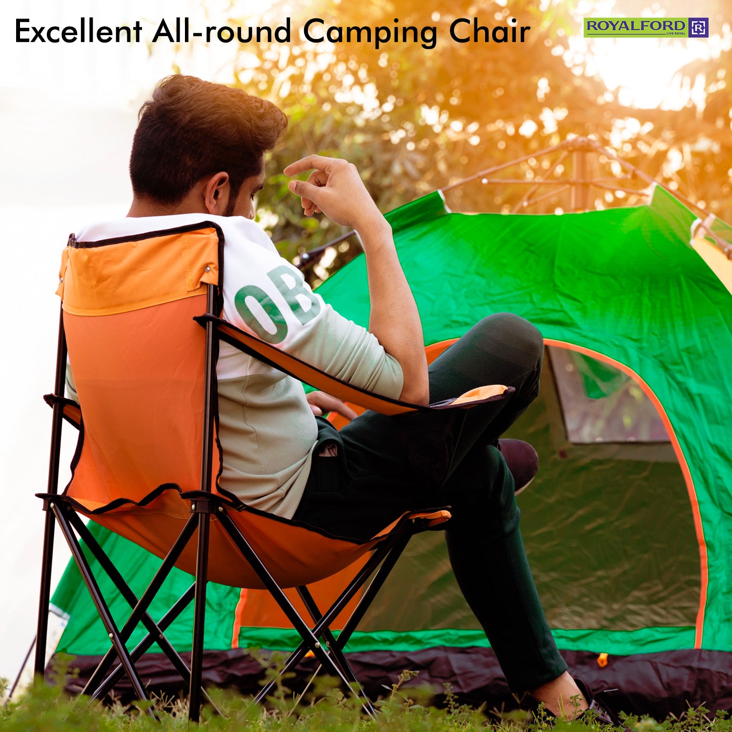 Royalford Outdoor Foldable Camping Chair