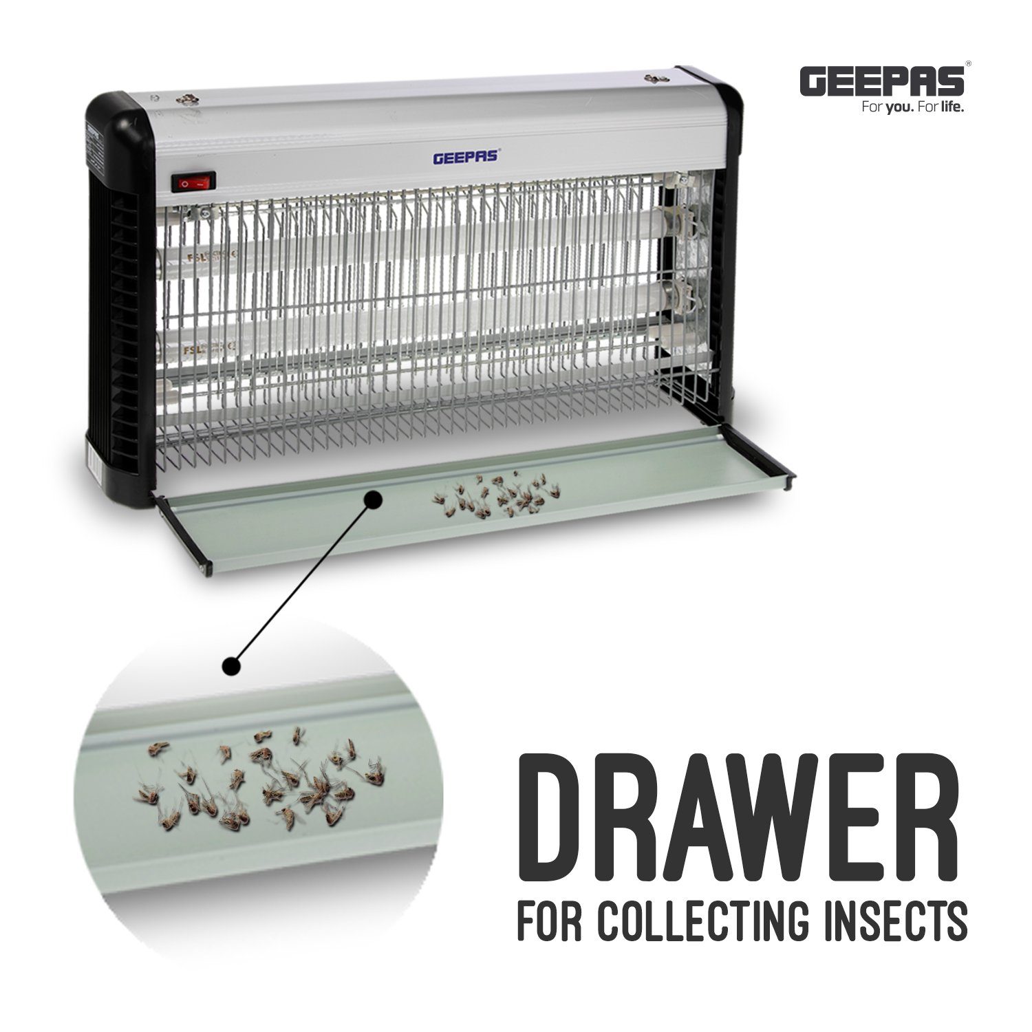 Non-Pollution Electric Insect Killer Insect Killer Geepas | For you. For life.