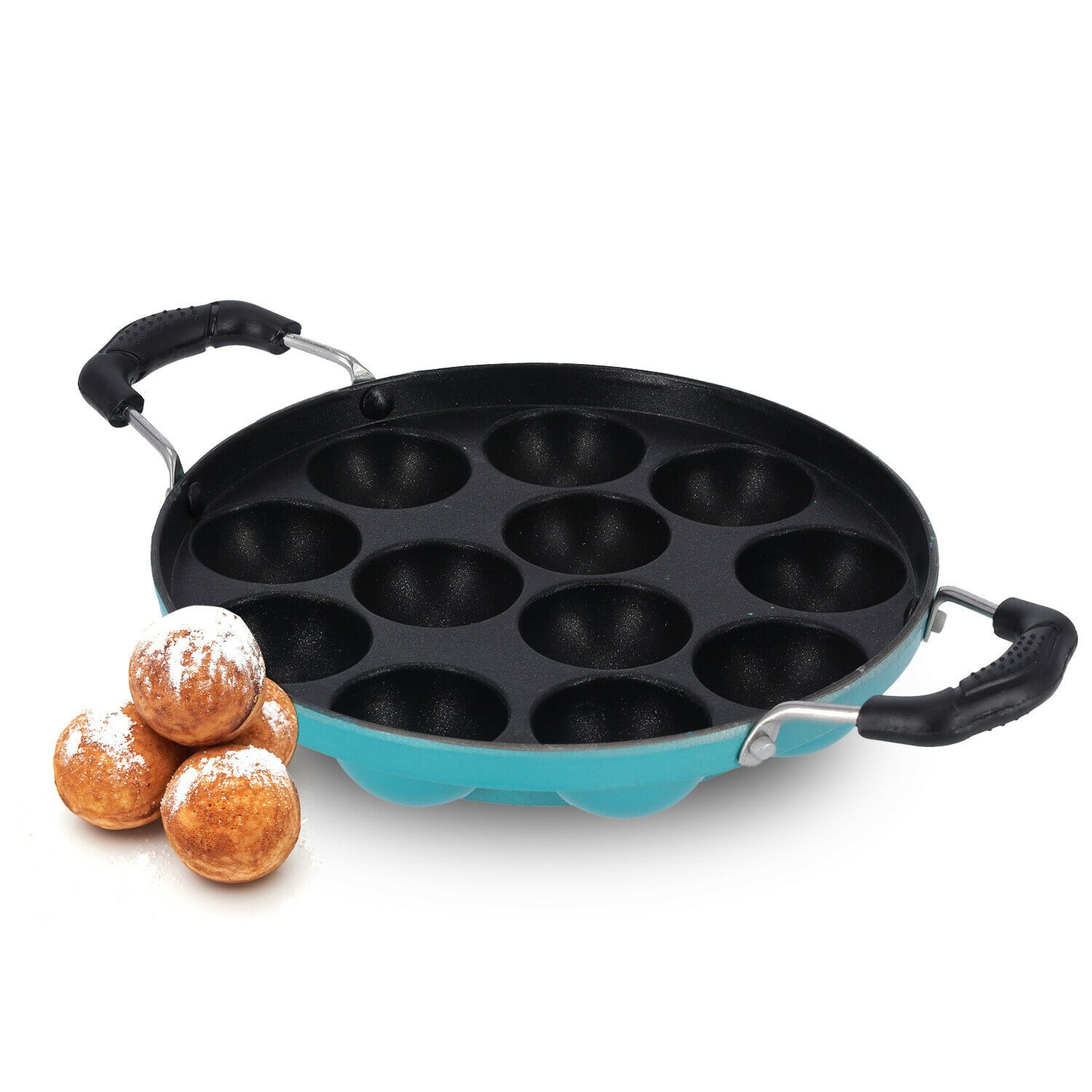 Appam Pancake Aebleskiver Frying Pan By Royalford Royalford