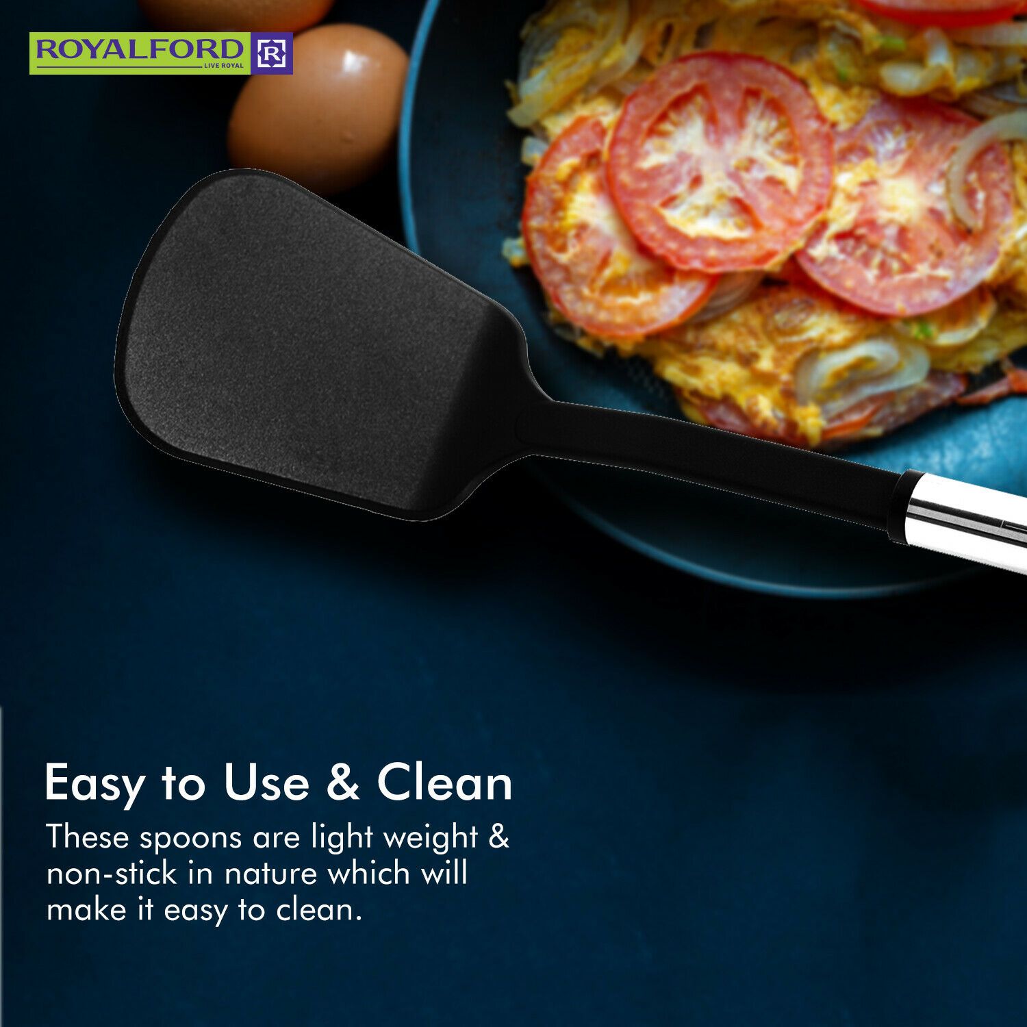 Nylon Kitchen Cooking Utensils Set (5 Pieces) Royalford Royalford