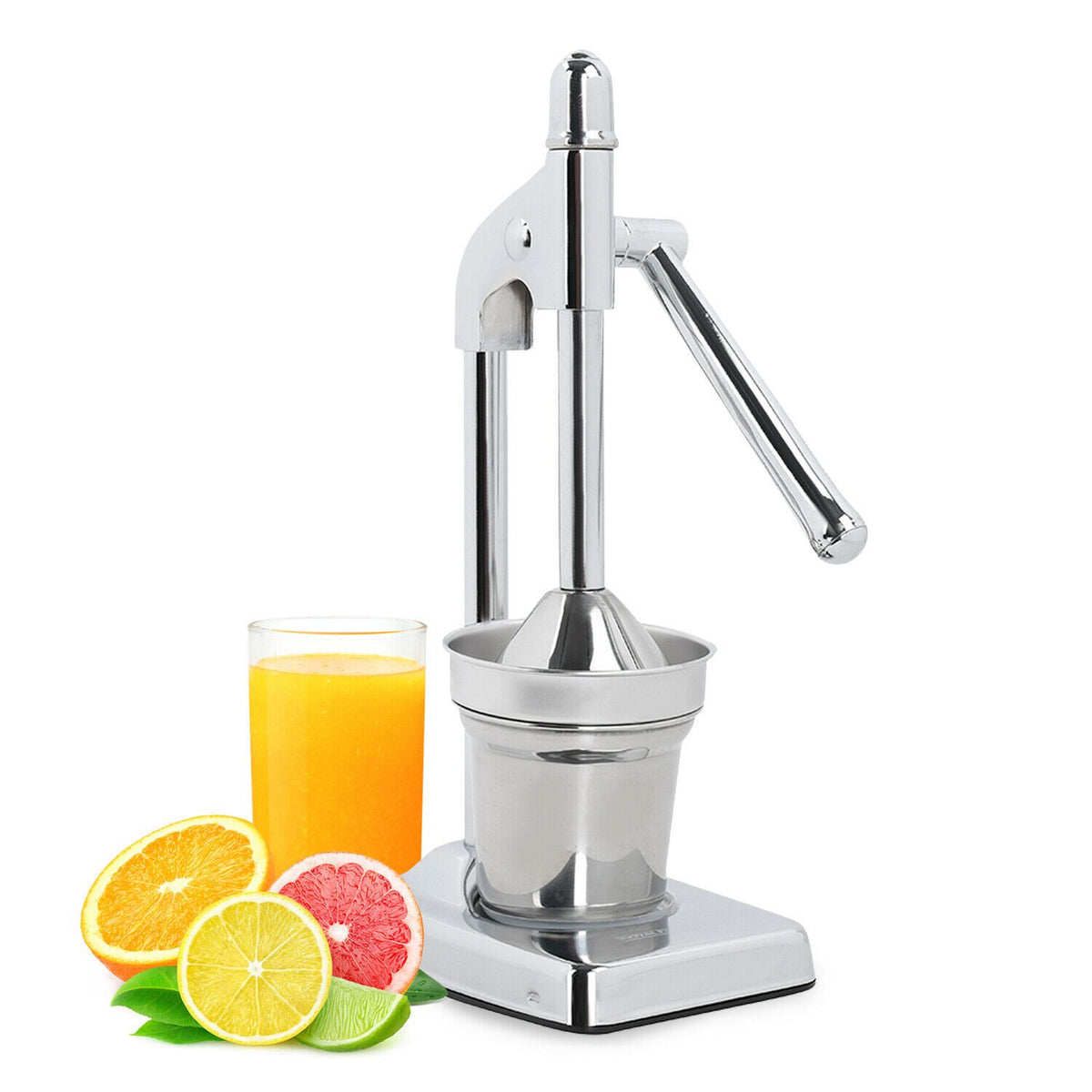 Manual Hand Press Juice Extractor Juicer Royalford