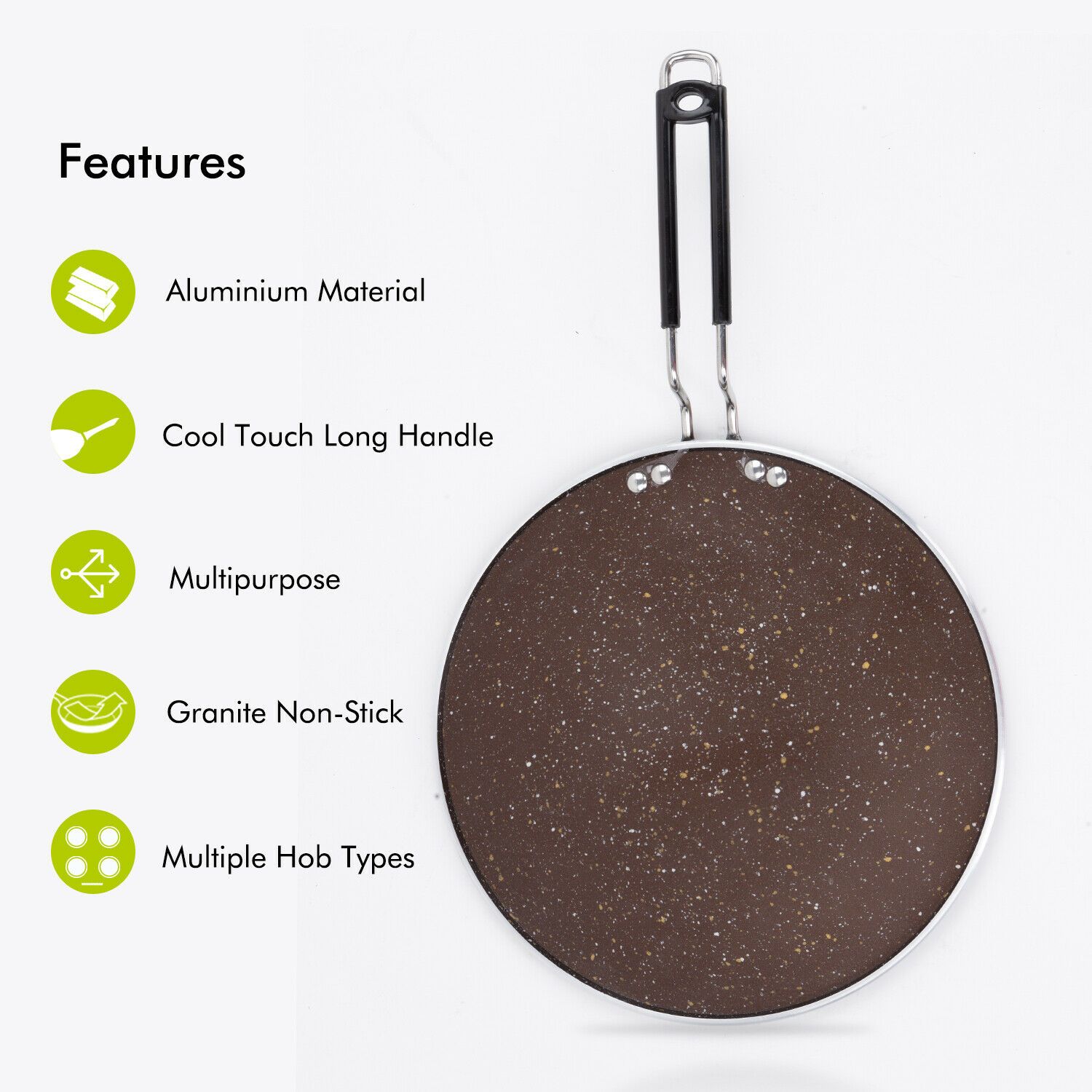 Non-Stick Crepe, Chapati and Roti Maker Pan by Royalford Royalford