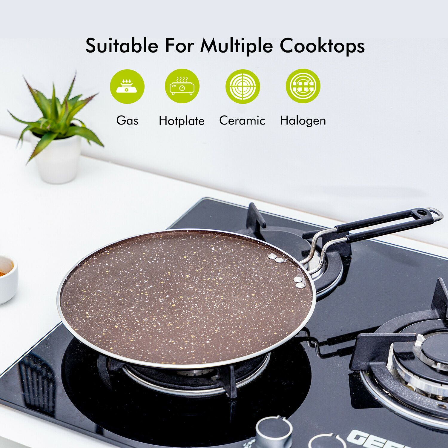 Non-Stick Crepe, Chapati and Roti Maker Pan by Royalford Royalford