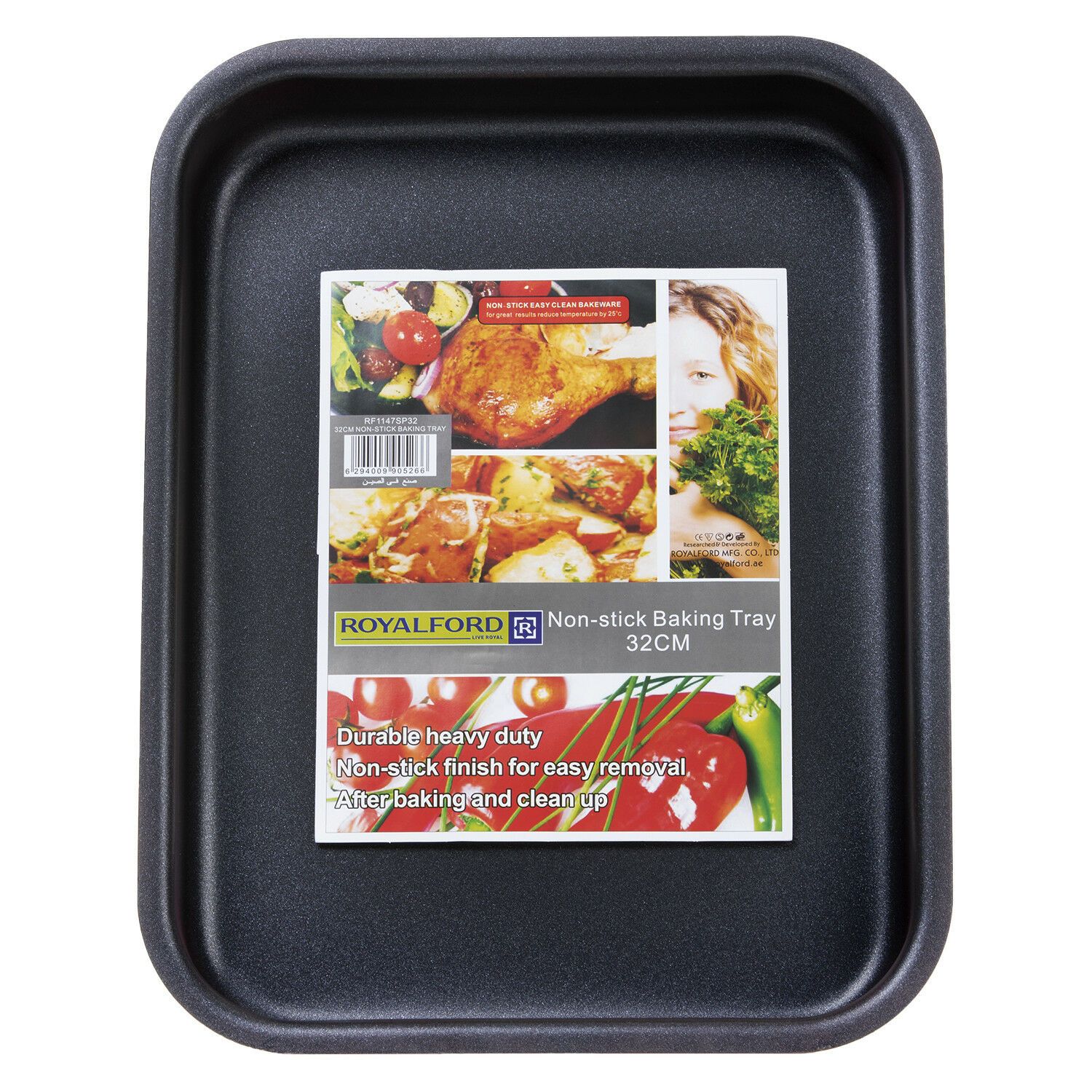 Royalford - Non-Stick Brownie Baking Tin Royalford