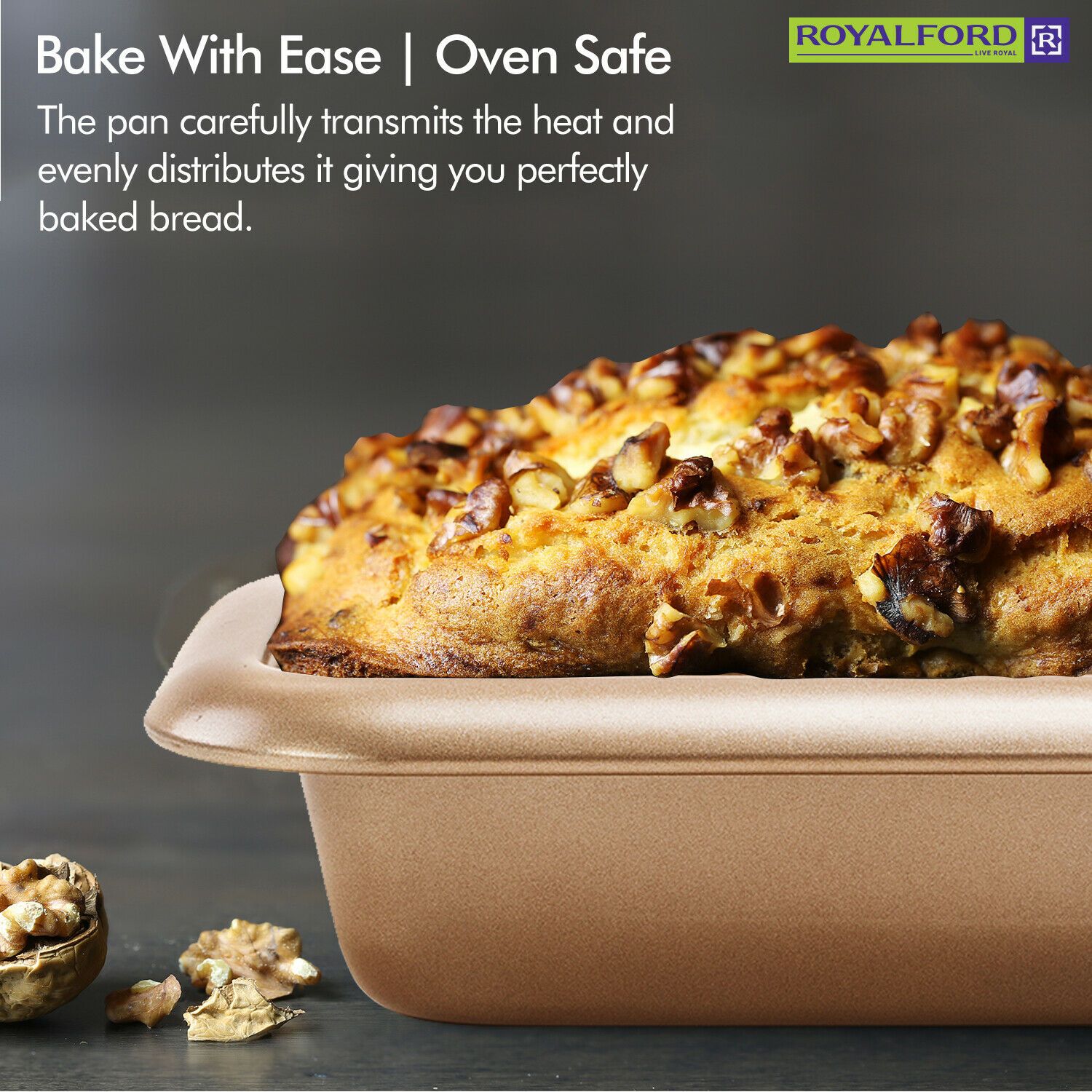 Square Baking Cake Tin Royalford