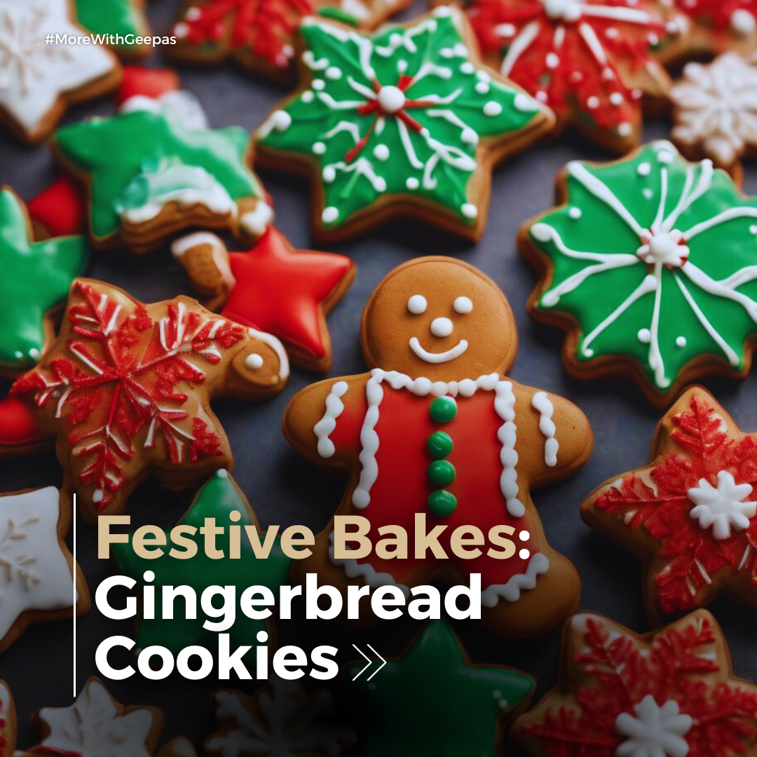 Festive Gingerbread Cookies Recipe 🍪