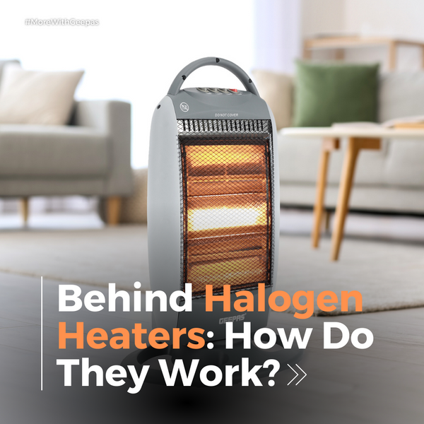 Behind Halogen Heaters How Do They Keep You Warm?