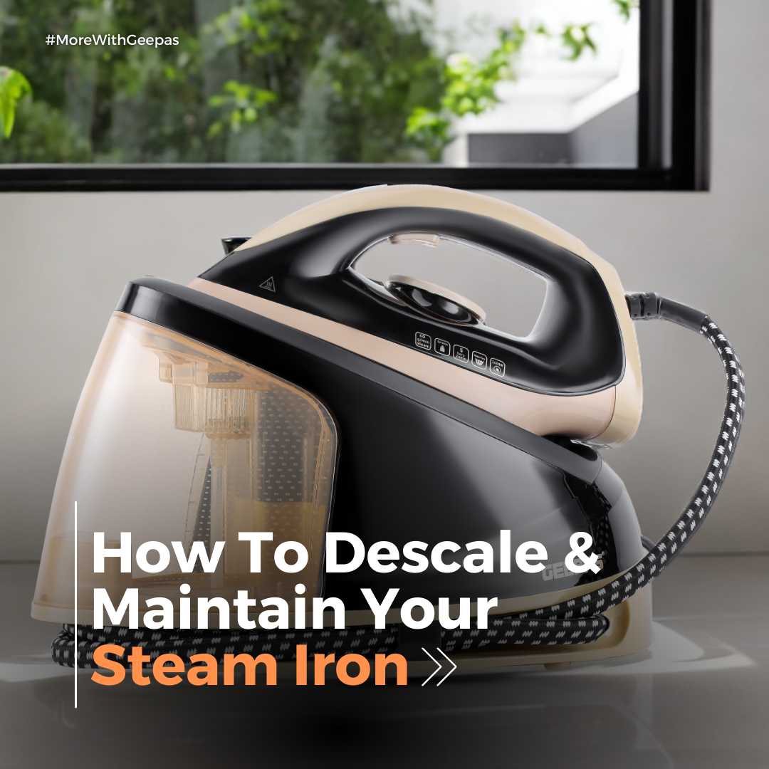 How To Descale & Maintain Your Steam Iron