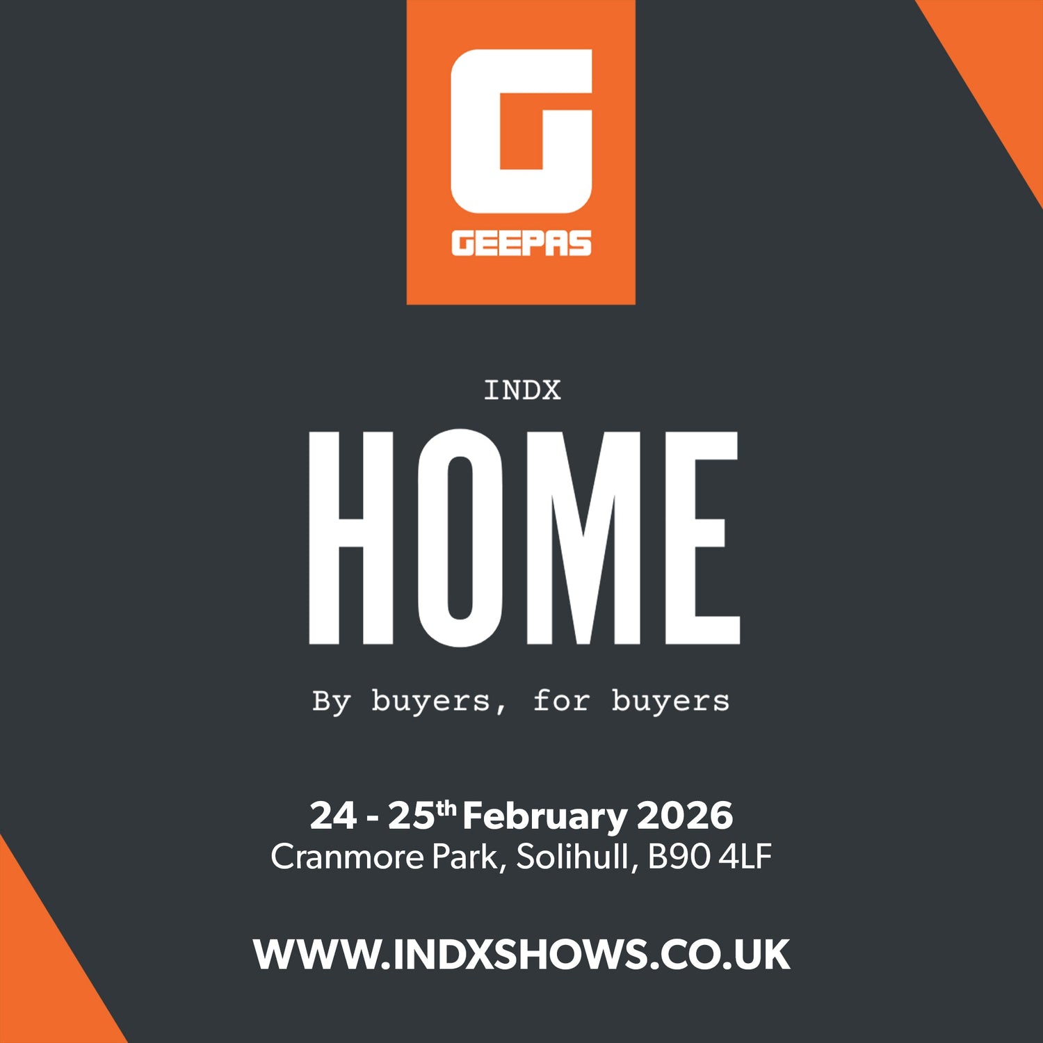 Geepas to Headline the SDA Pavilion at INDX Home 2026