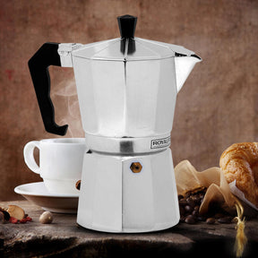 6 Cup Moka Pot 0.3L Stove Top Espresso Maker