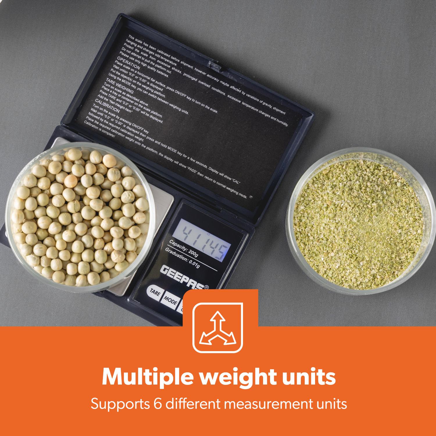 Portable Digital Scales 200g 0.01 g Mini Pocket Scale