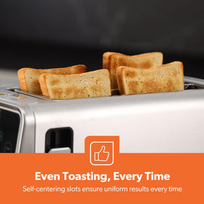 1.5L Filter Coffee Machine & 5-In-1 Digital Long Slot Toaster Set