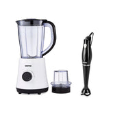 500W Electric Jug Blender & 180W Black Hand Blender Combo