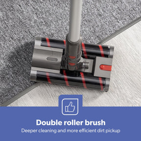 2-in-1 Cordless Upright Stick & Handheld Vacuum Cleaner