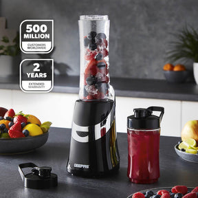 400ml Turbo Slim Blender & Smoothie Maker With Drinking Bottle