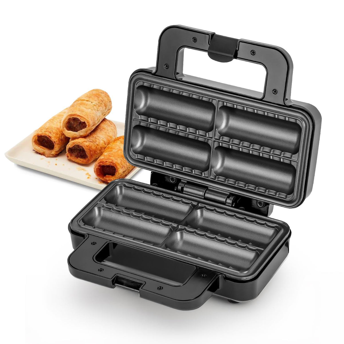 4-Slice Authentic Electric Sausage Roll Maker