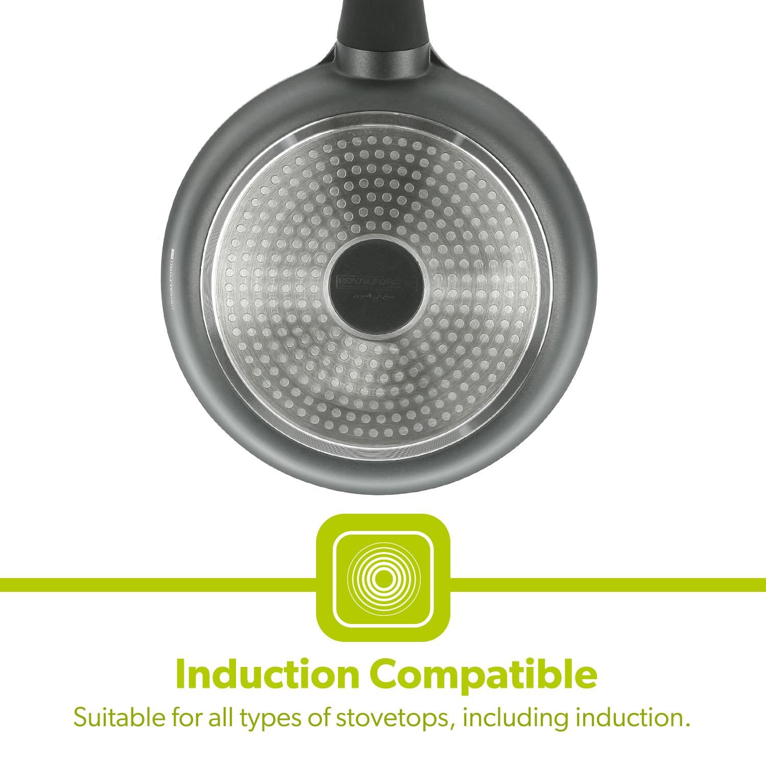 Frying Pan Marble Non-Stick Saute Pan Induction Bottom 26CM