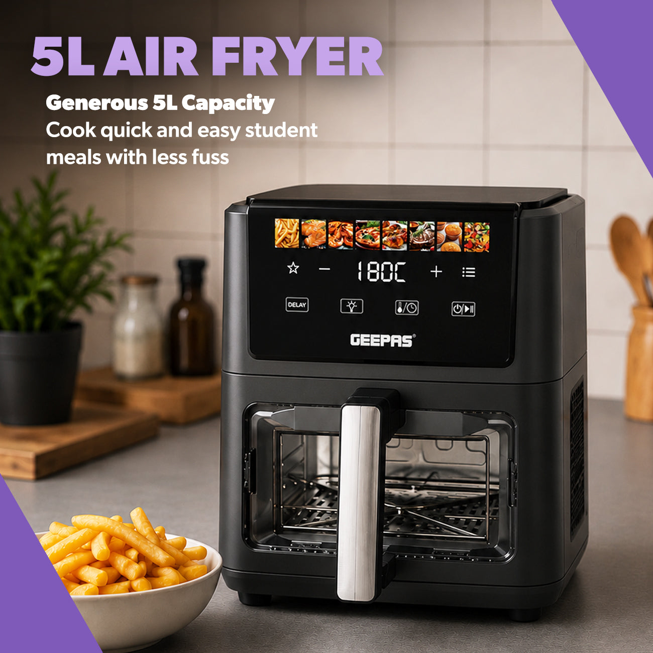 8-Piece University Essentials Bundle - Student Kitchen & Home Started Set