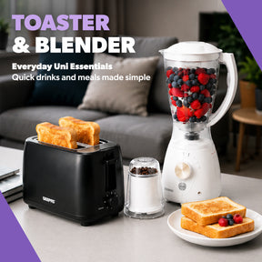 8-Piece University Essentials Bundle - Student Kitchen & Home Started Set