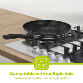 20cm Non-Stick Frying Pan Fry Pan Induction Hob Skillet