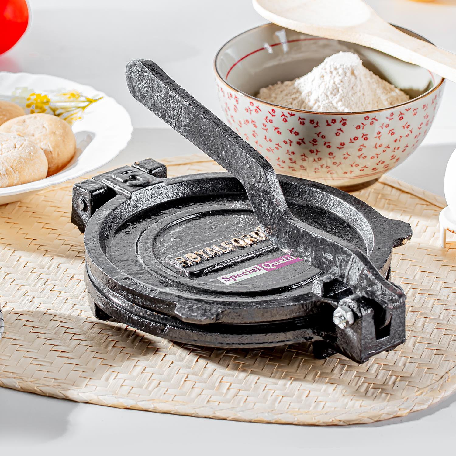 Cast Iron Chapati maker and Roti Press (18.5cm & 20cm)