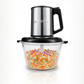 500W Mini Food Processor Chopper and Meat Grinder 2L