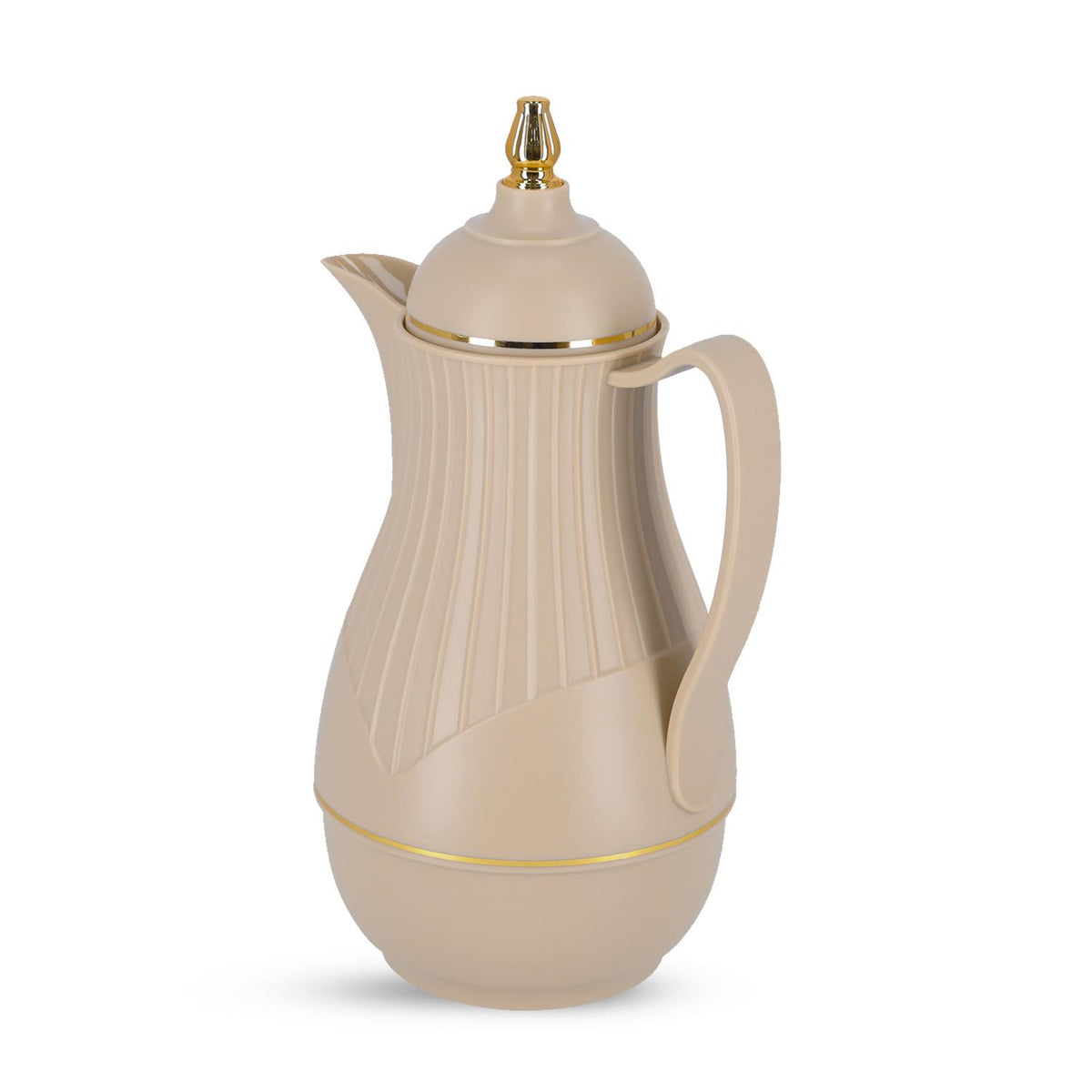 Royal Beige 1-Litre Insulated Vacuum Flask Thermos Jug