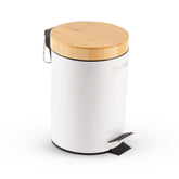 White 5L Pedal Home, Kitchen and Bathroom Bin