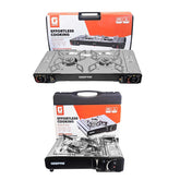 Portable Single and Double Burner Camping Gas Stove