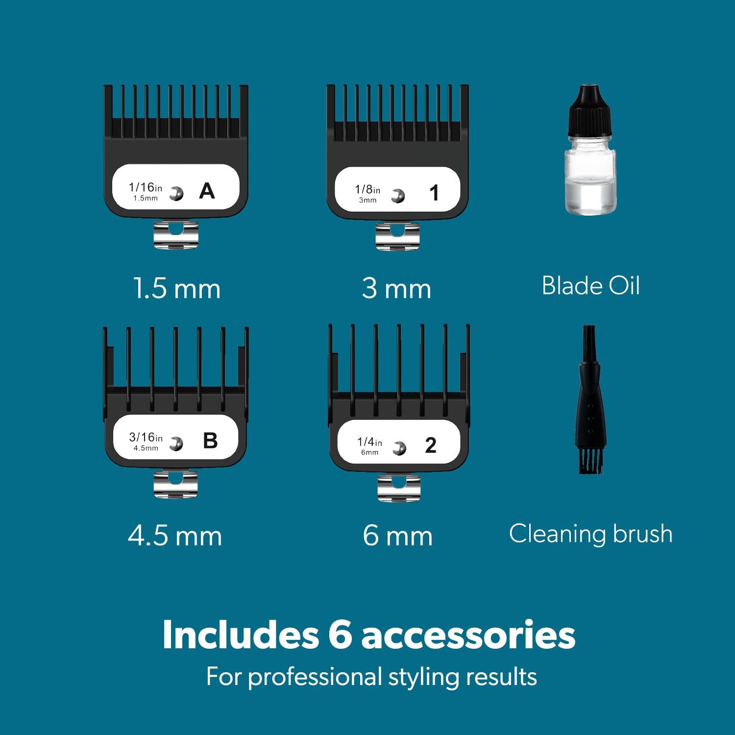 9000RPM Ceramic Professional Hair Clipper & Trimmer