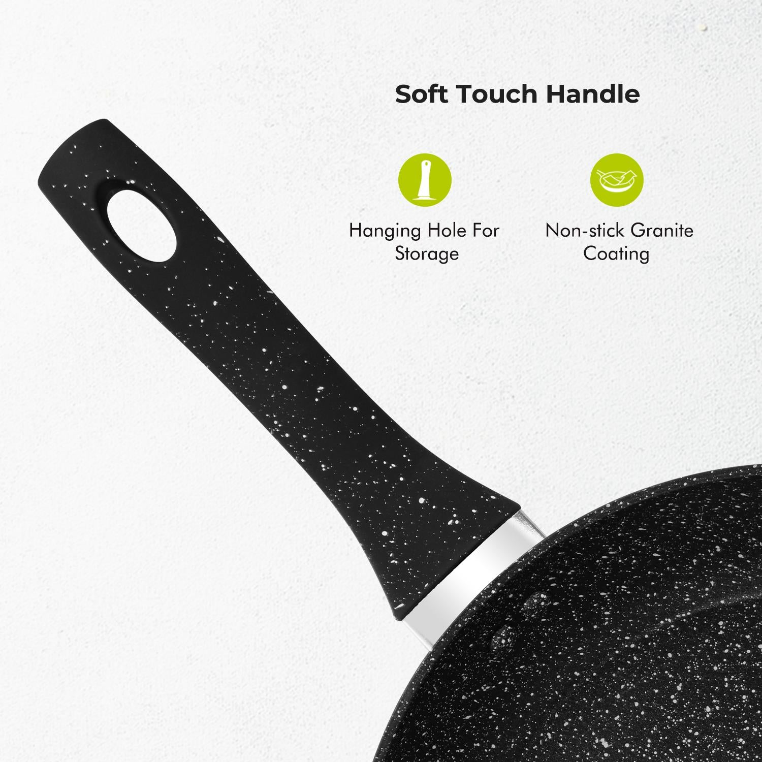 30cm Granite Coated Non-Stick Induction Frying Pan