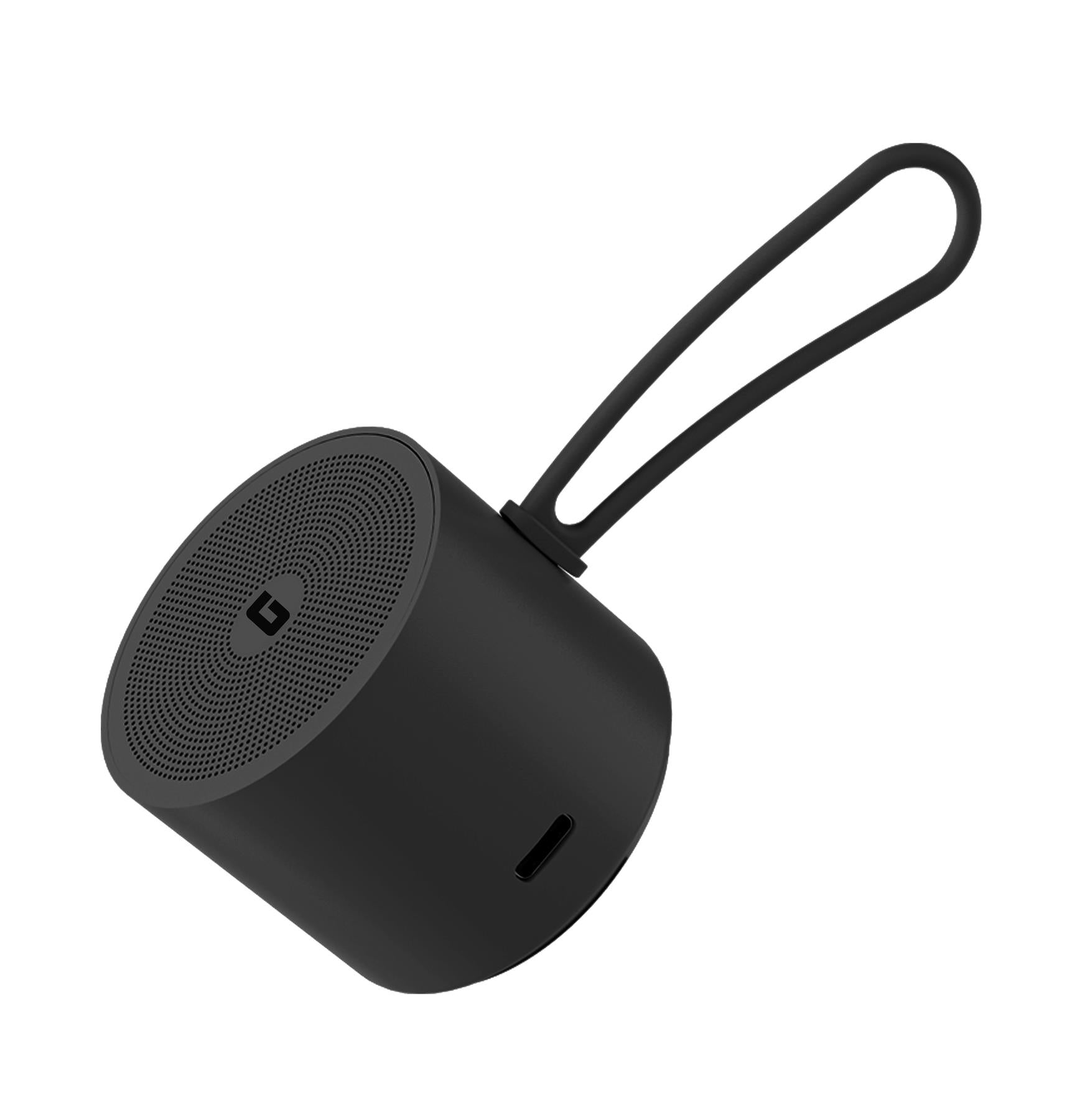 Black Portable Wireless Bluetooth Speaker Waterproof Stereo Bass