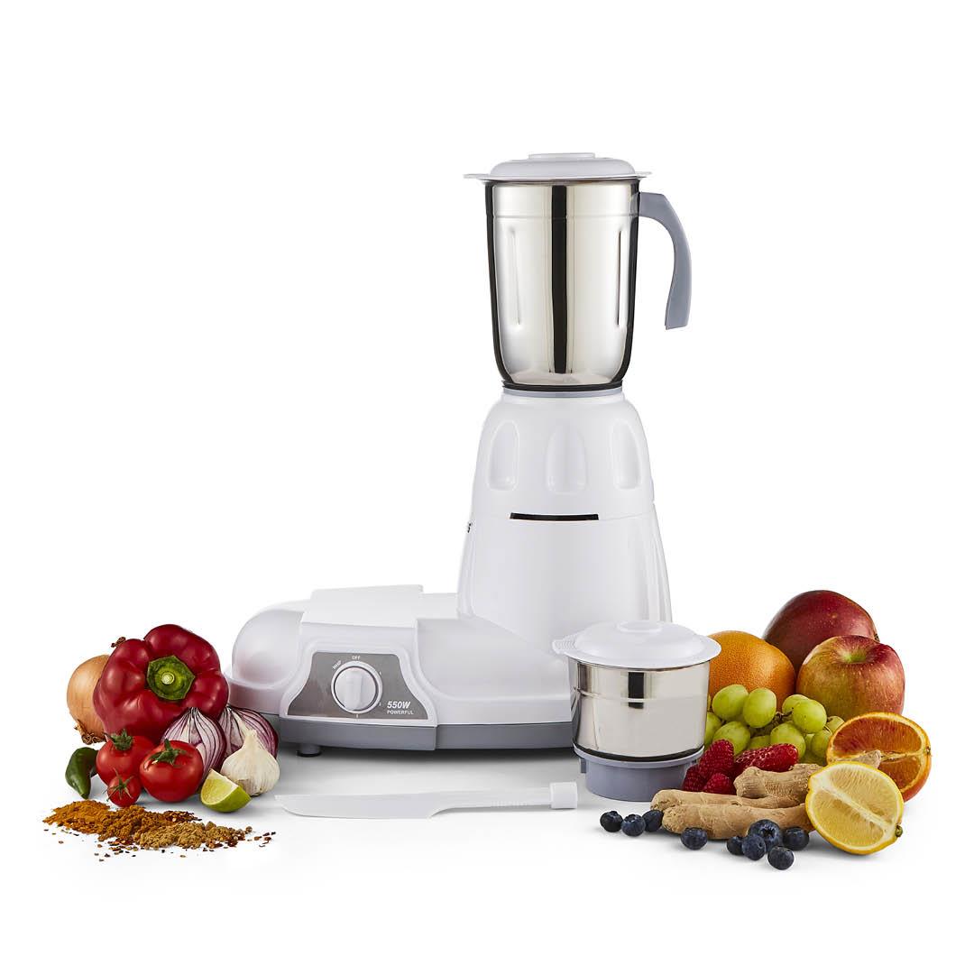2-In-1 Three-Speed Wet and Dry Mixer Grinder 550W