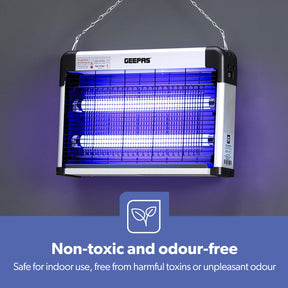 20W Powerful Indoor Fly Insect Zapper With UV Bulbs