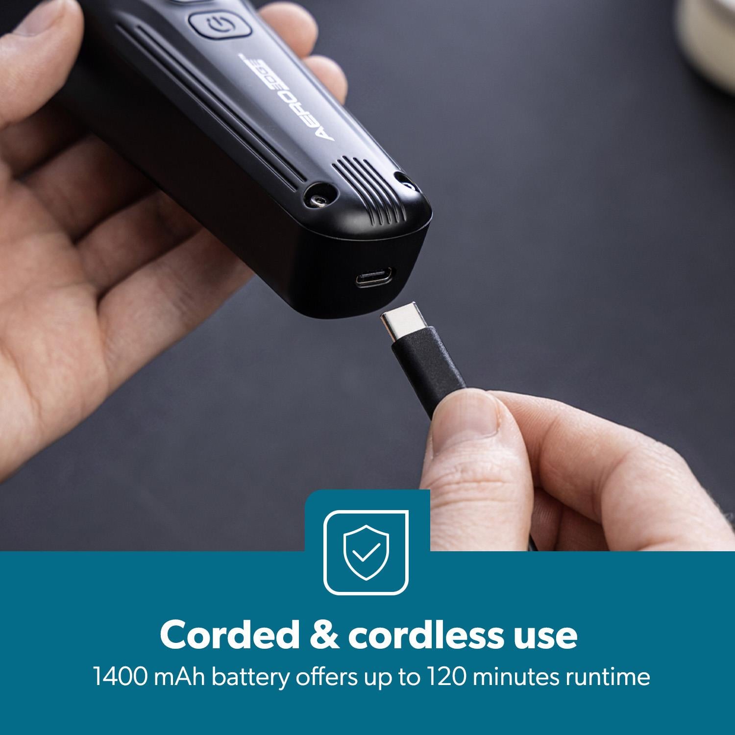9000 RPM DLC Stainless Steel Digital Clipper and Trimmer