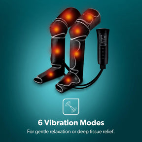 3-In-1 Leg, Foot & Calf Air Compression Massager